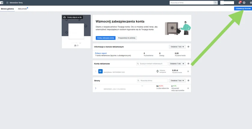 przyznawanie dostępu facebook