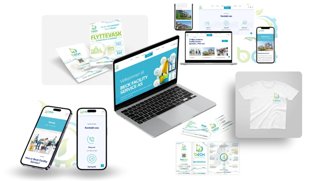 Identyfikacja wizualna Beck Facility Service